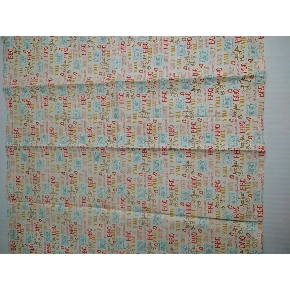 BBQ Howdy New 100 Cotton Handmade Napkins Set Of 4